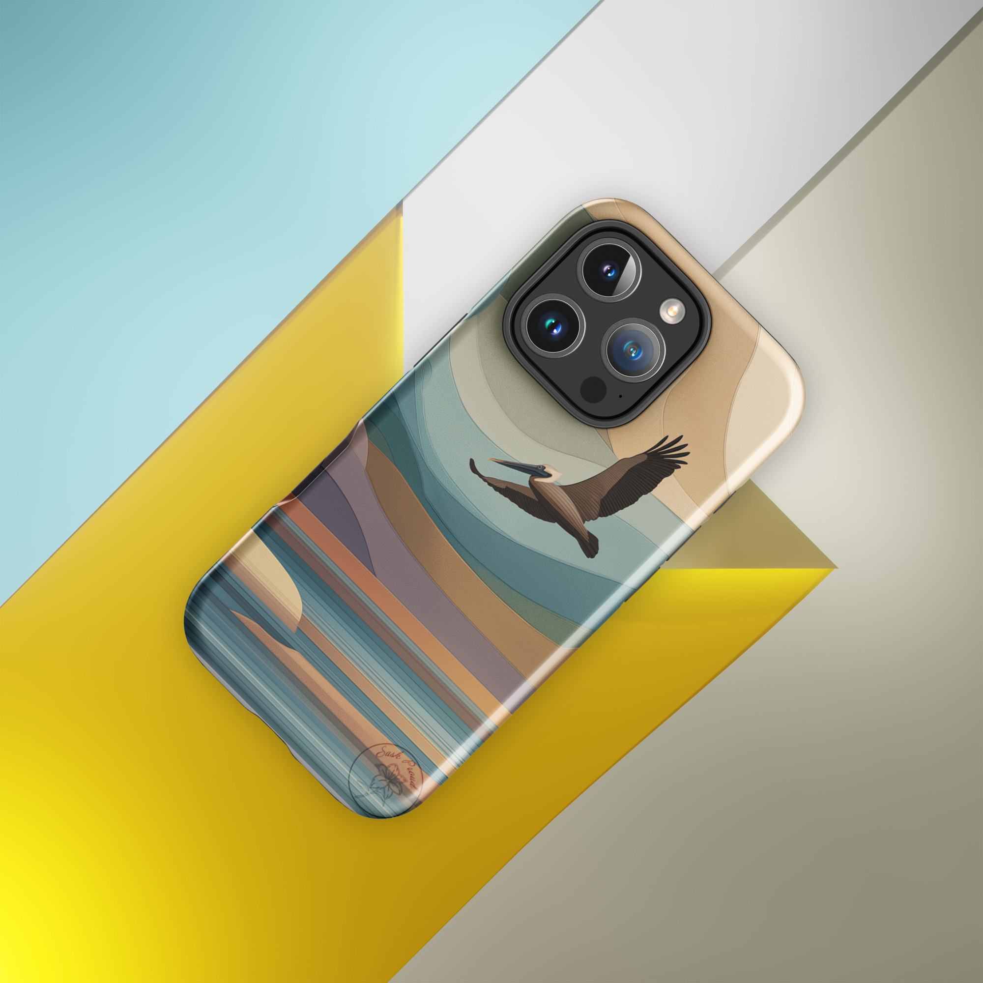 Saskatchewan Pelican iPhone case for iphone 14, iphone 15, iphone 16, iphone 17