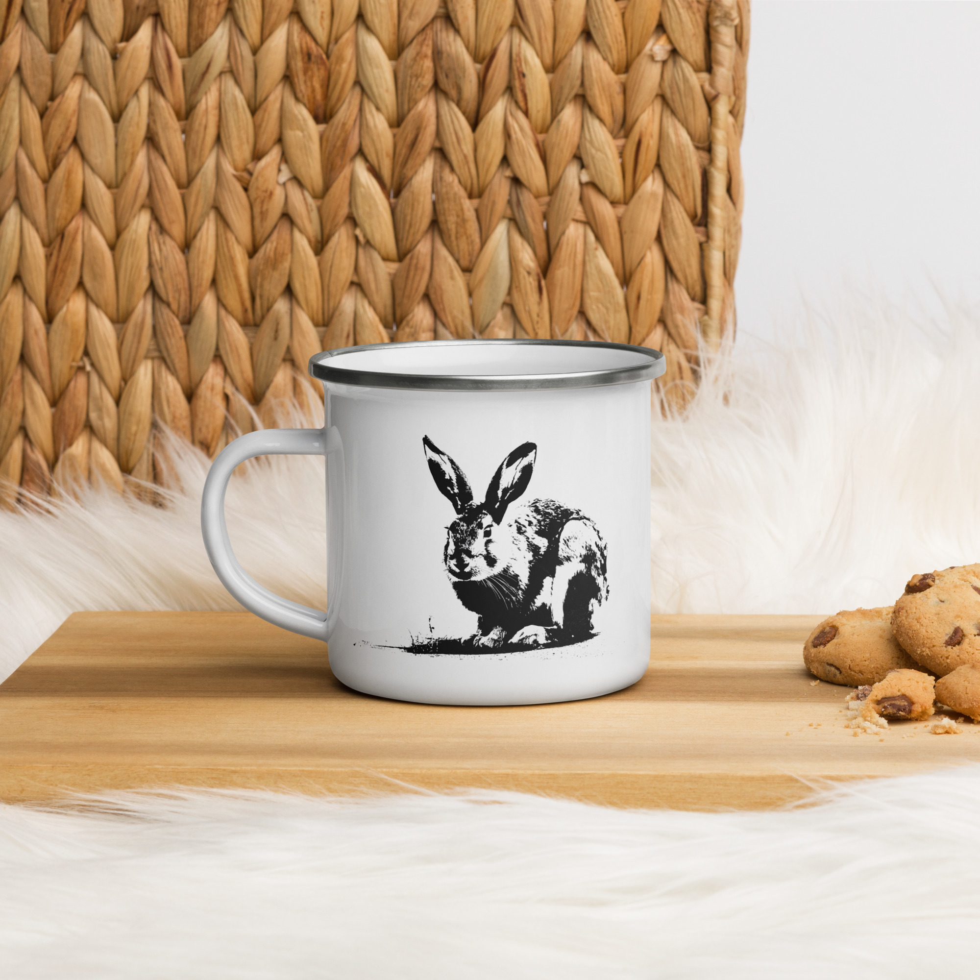 Enamel Mug Street Stencil Graphic Collection - Image 8