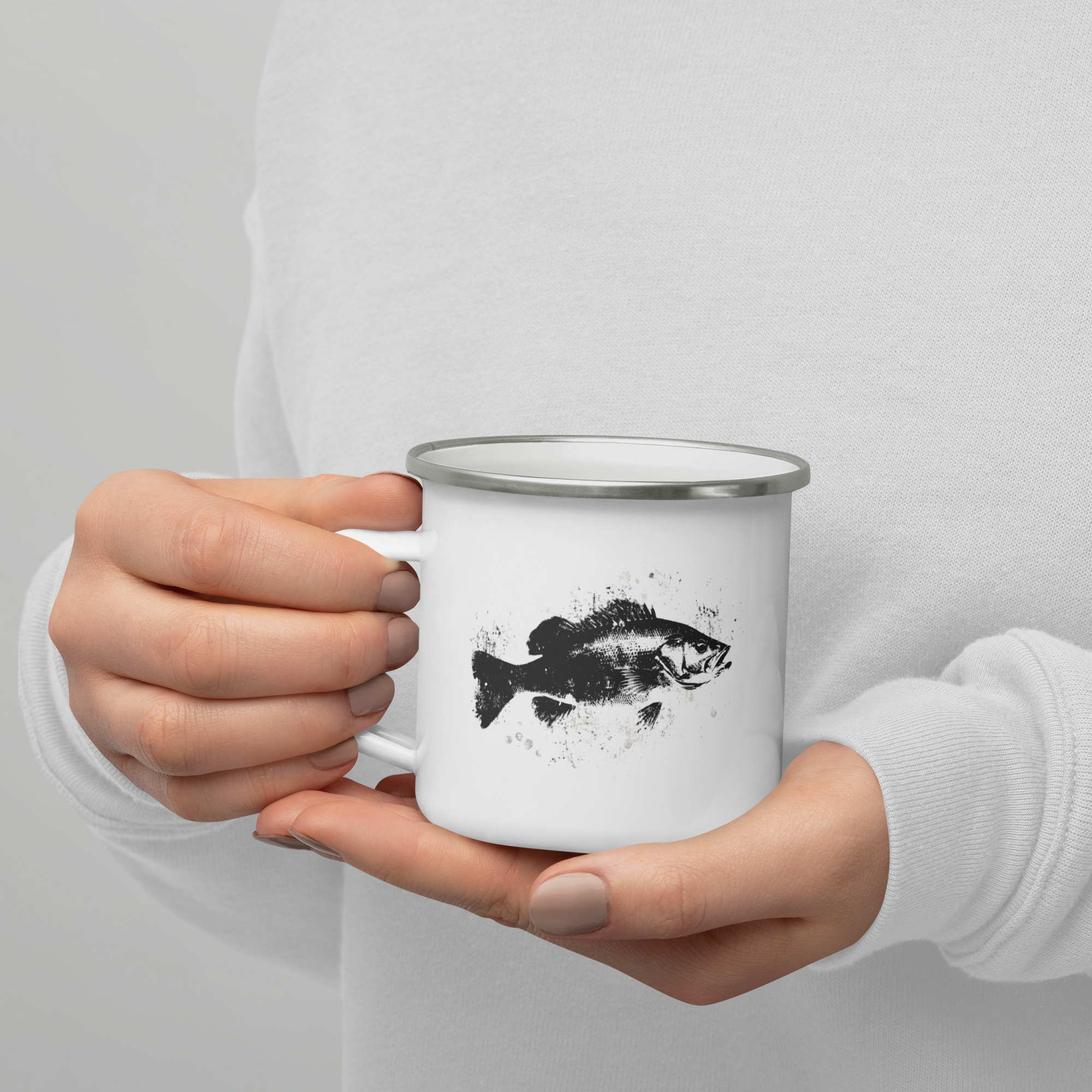 Enamel Mug Street Stencil Graphic Collection - Image 12
