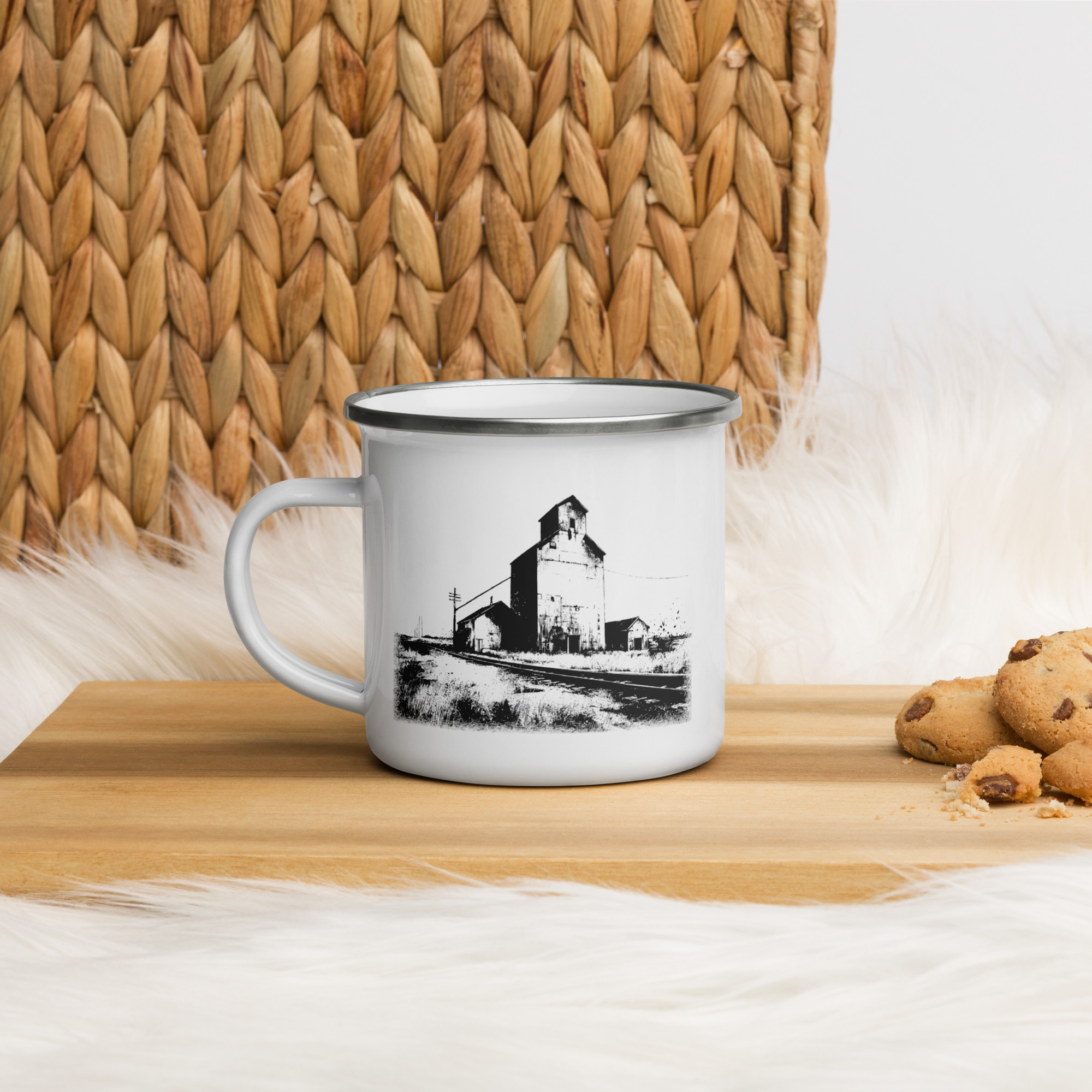 Enamel Mug Street Stencil Graphic Collection - Image 25