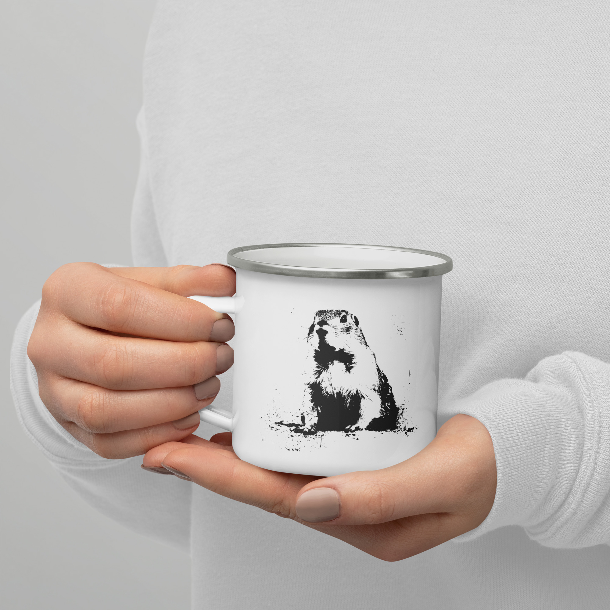 Enamel Mug Street Stencil Graphic Collection - Image 32