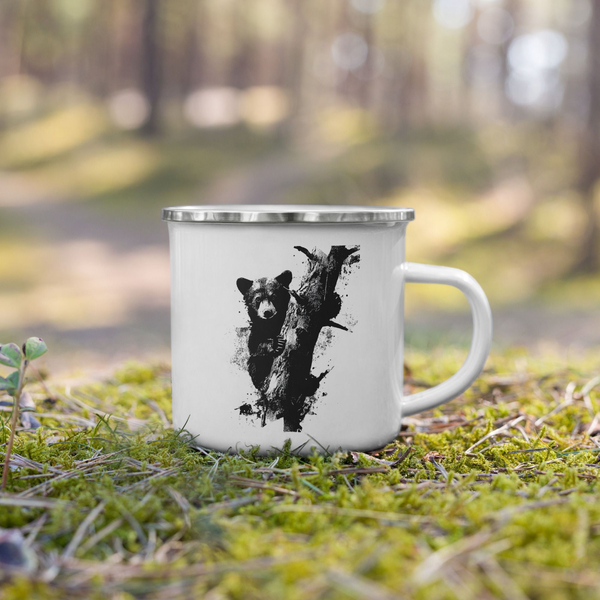 Enamel Mug Street Stencil Graphic Collection - Image 5