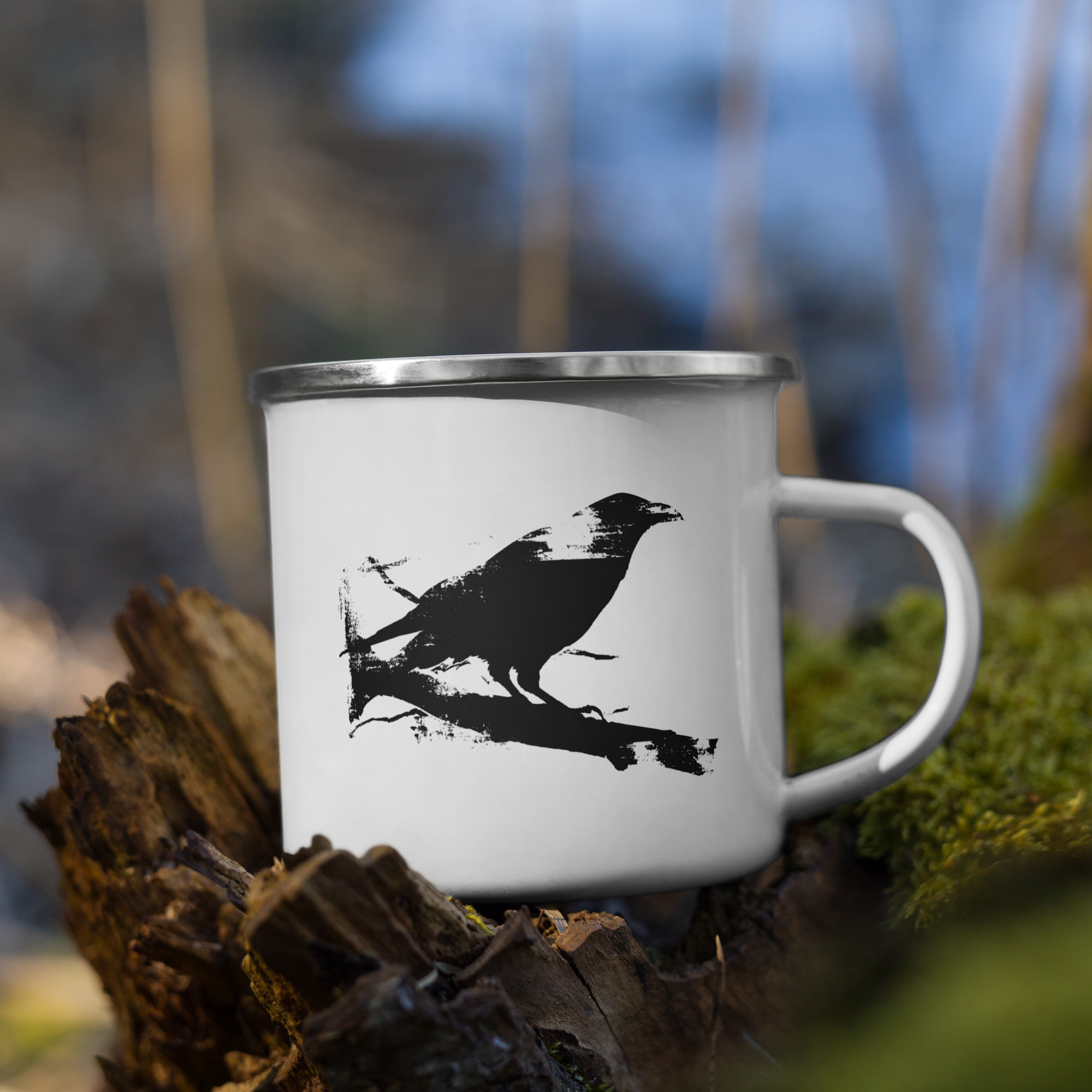 Enamel Mug Street Stencil Graphic Collection - Image 11