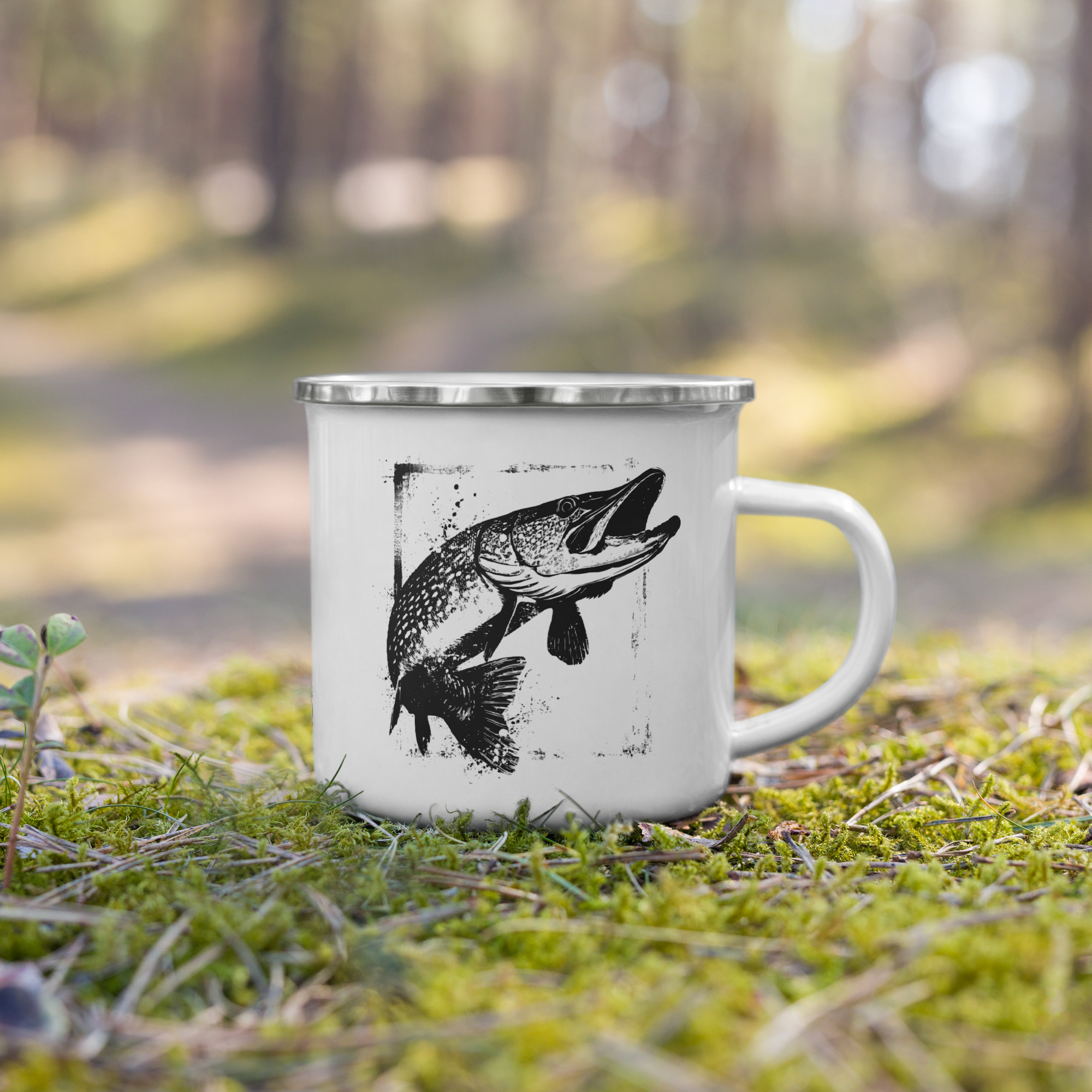 Enamel Mug Street Stencil Graphic Collection - Image 14