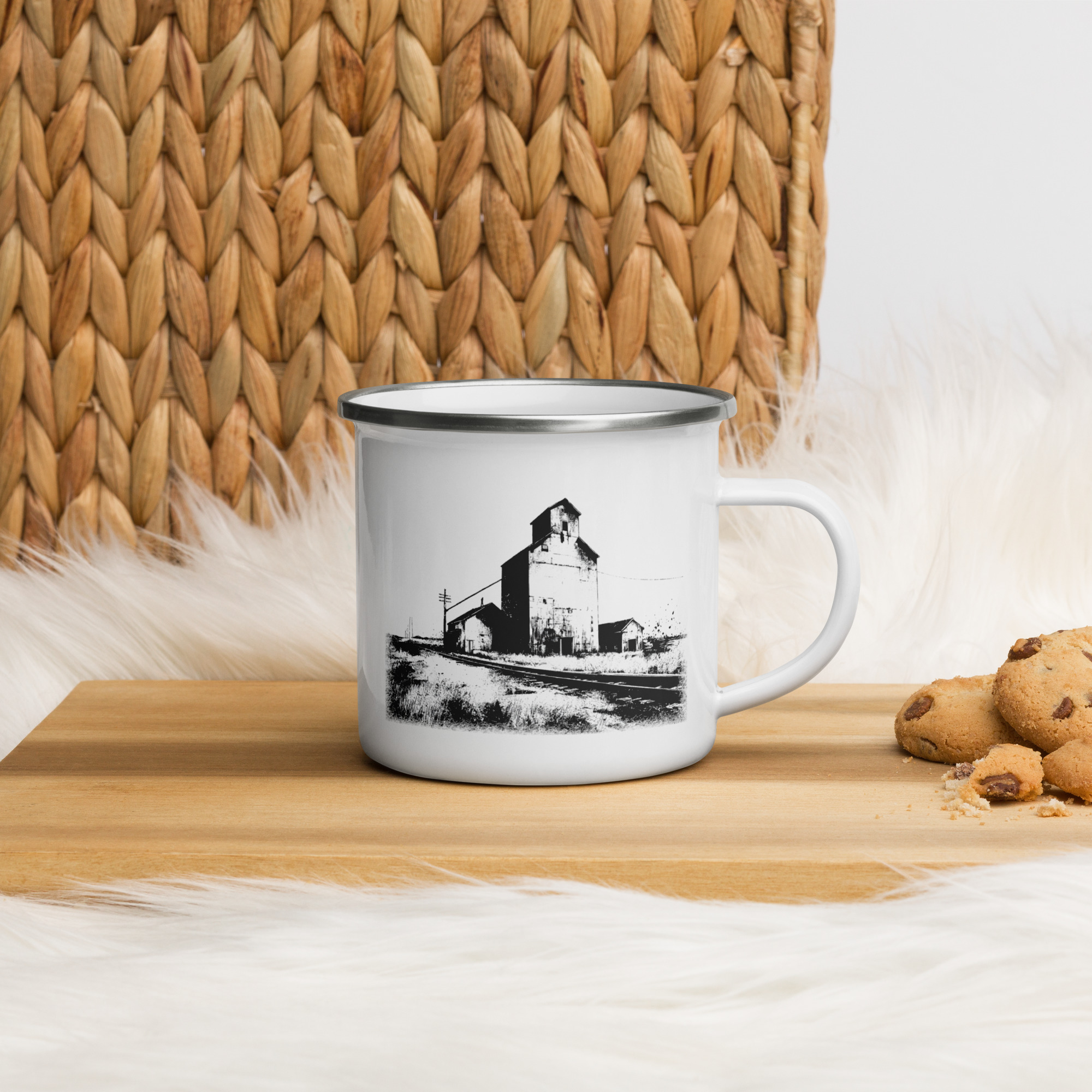 Enamel Mug Street Stencil Graphic Collection - Image 27