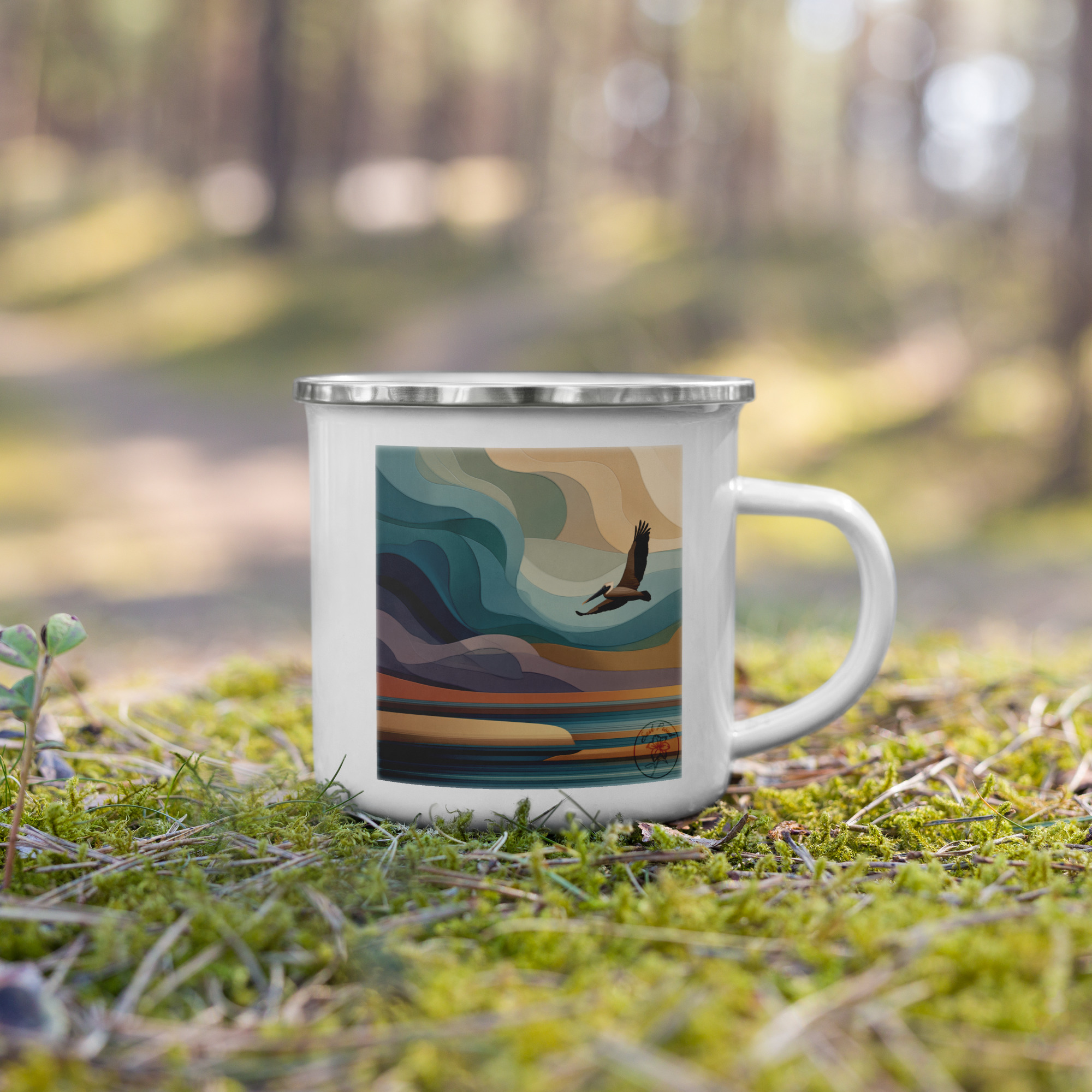 Enamel Mug Prairie Flow Collection - Image 9