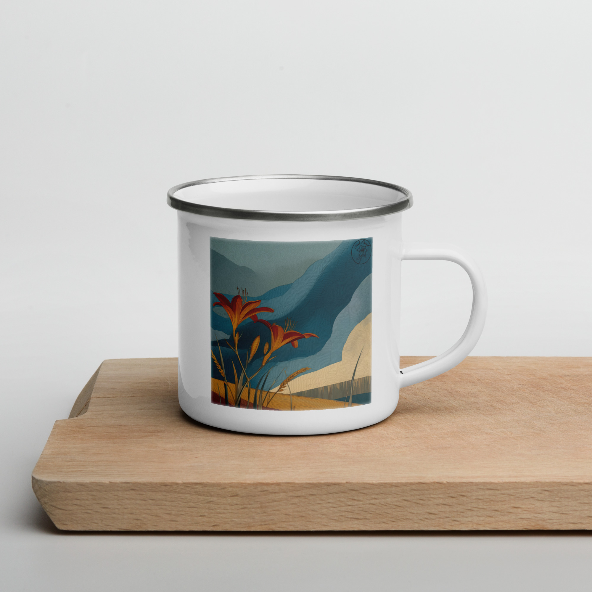 Enamel Mug Prairie Flow Collection - Image 8