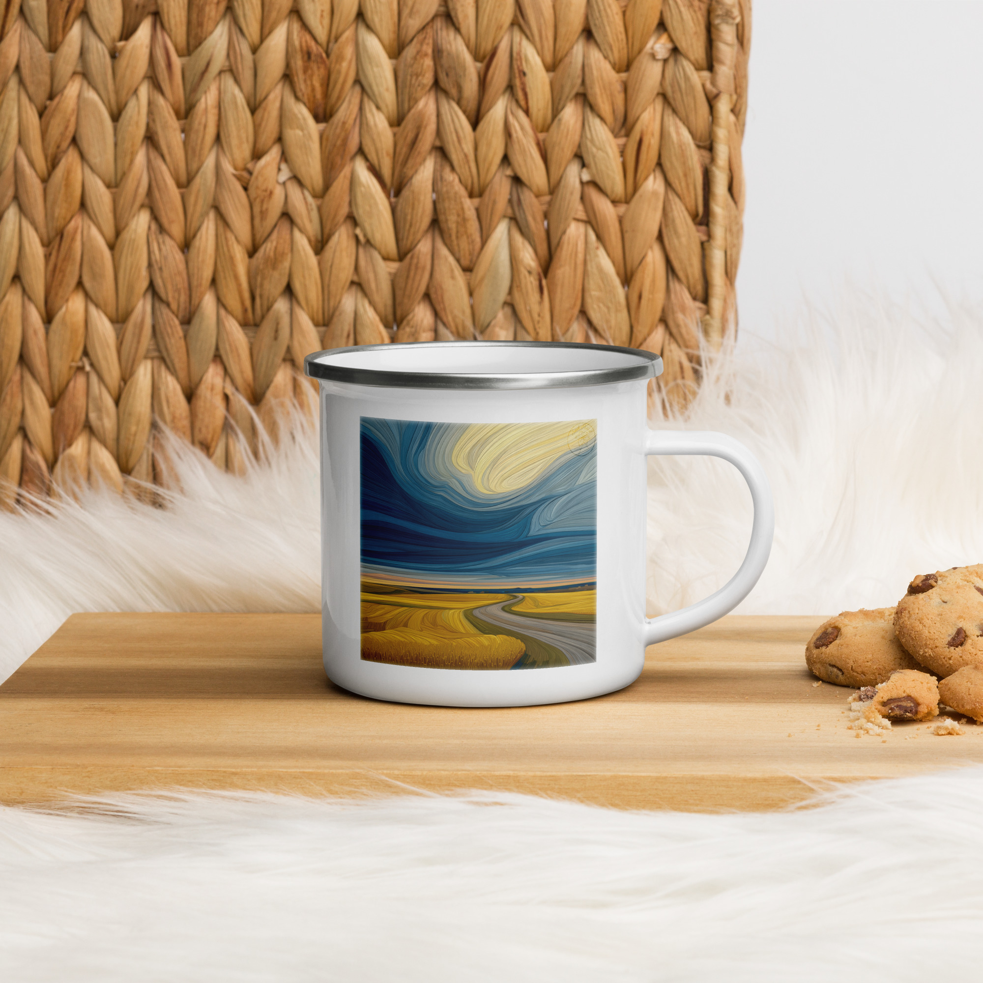 Enamel Mug Prairie Flow Collection - Image 5