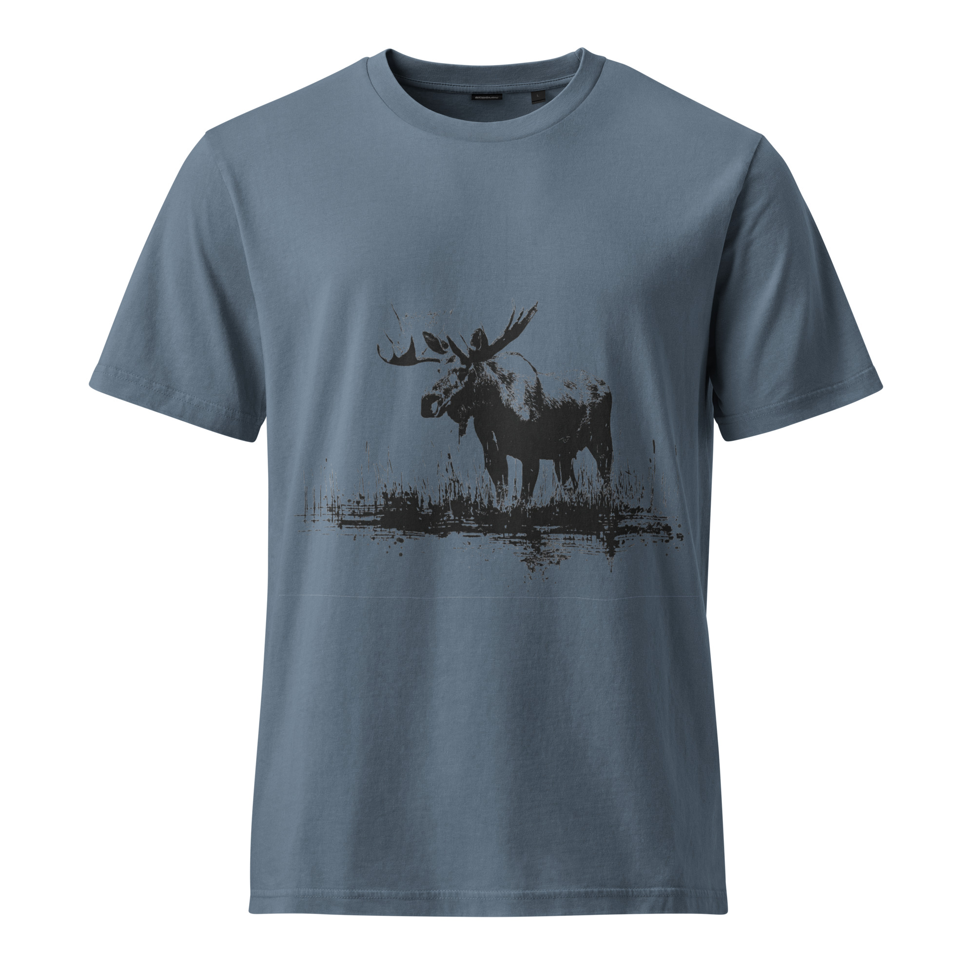 Unisex Garment Dyed Creator 2.0 Vintage T-Shirt | Moose 3 - Image 4