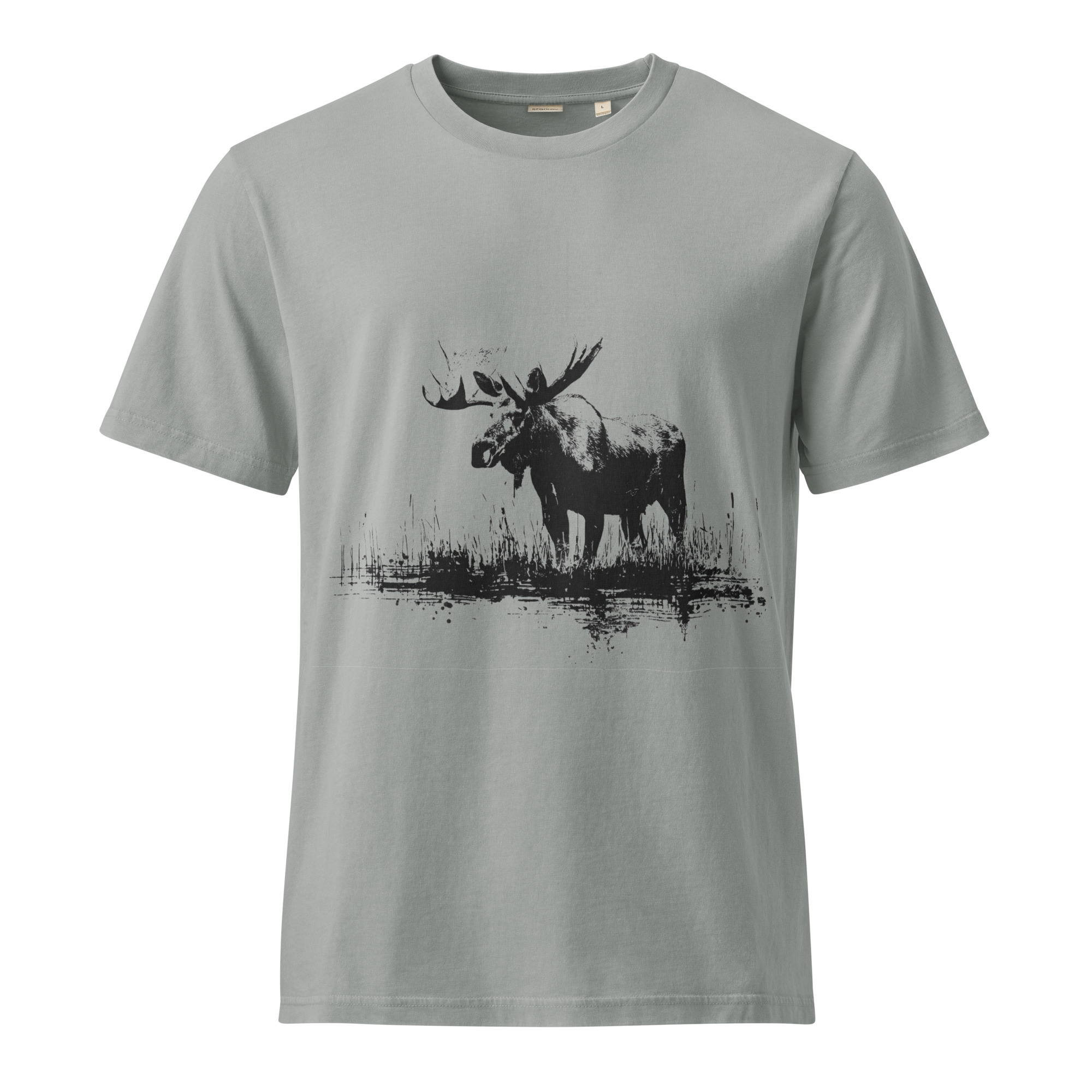 Unisex Garment Dyed Creator 2.0 Vintage T-Shirt | Moose 3 - Image 9