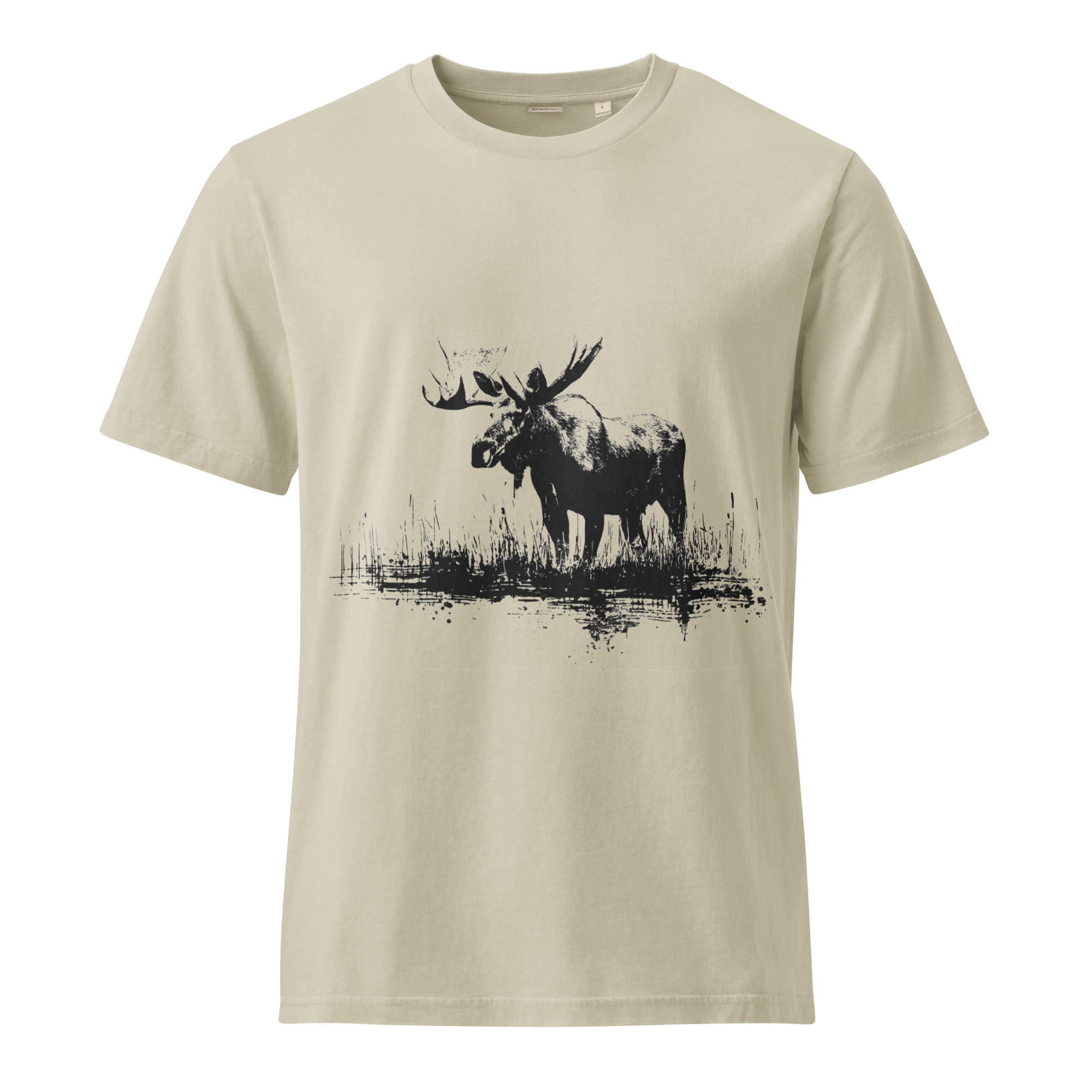 Unisex Garment Dyed Creator 2.0 Vintage T-Shirt | Moose 3 - Image 11
